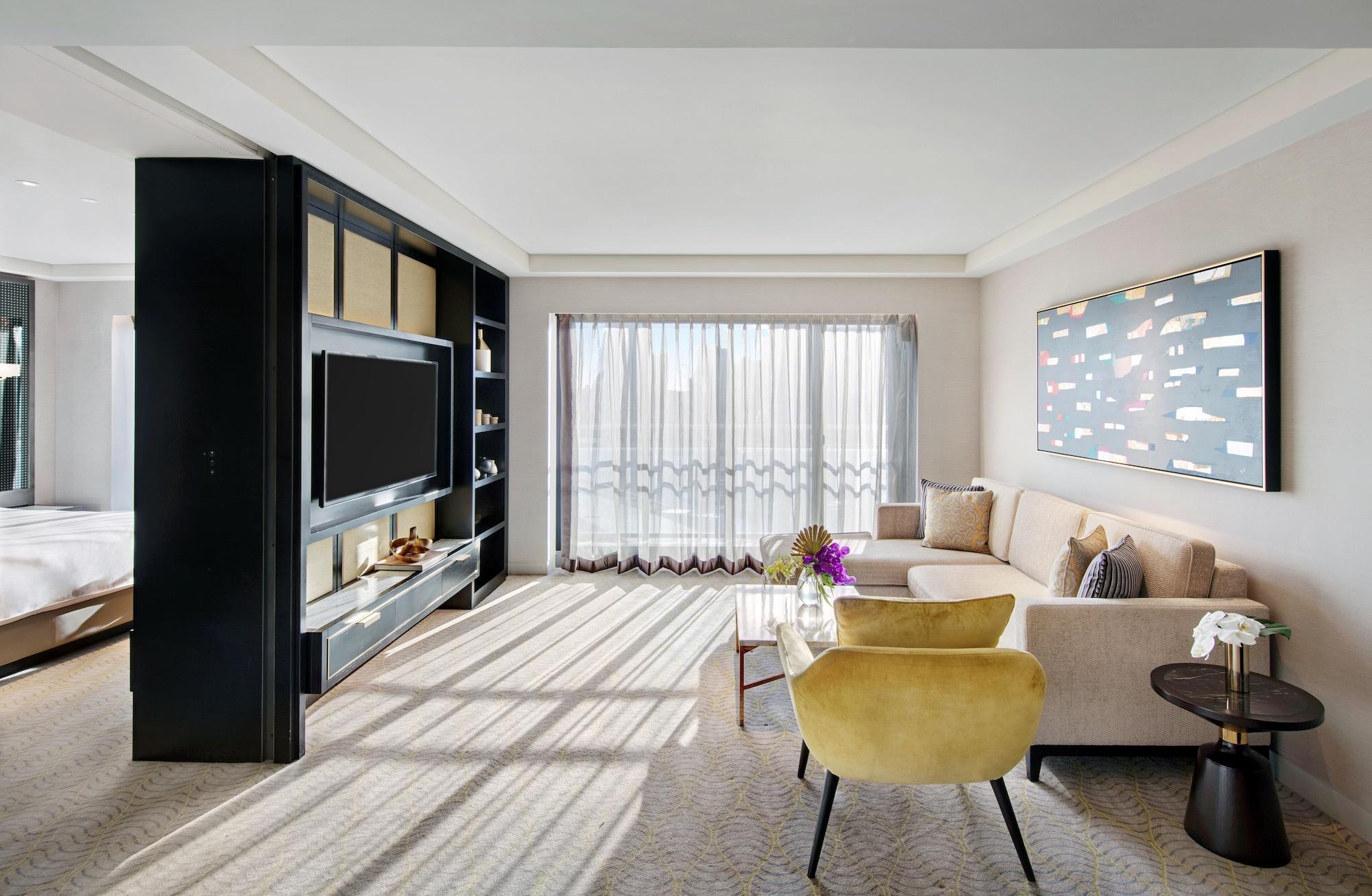 The Star Grand Hotel And Residences Sydney Exteriör bild A suite at the hotel
