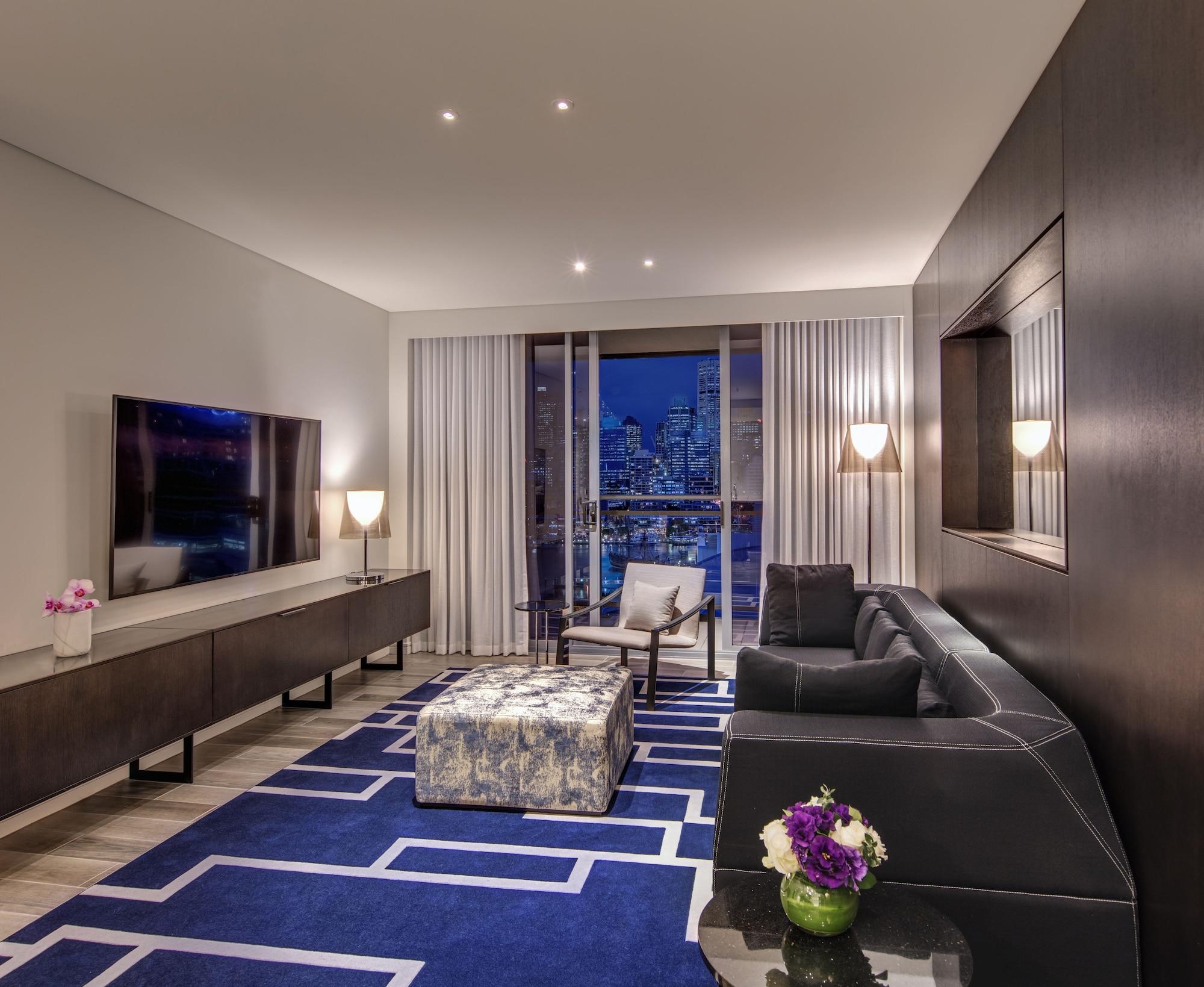 The Star Grand Hotel And Residences Sydney Exteriör bild Living room