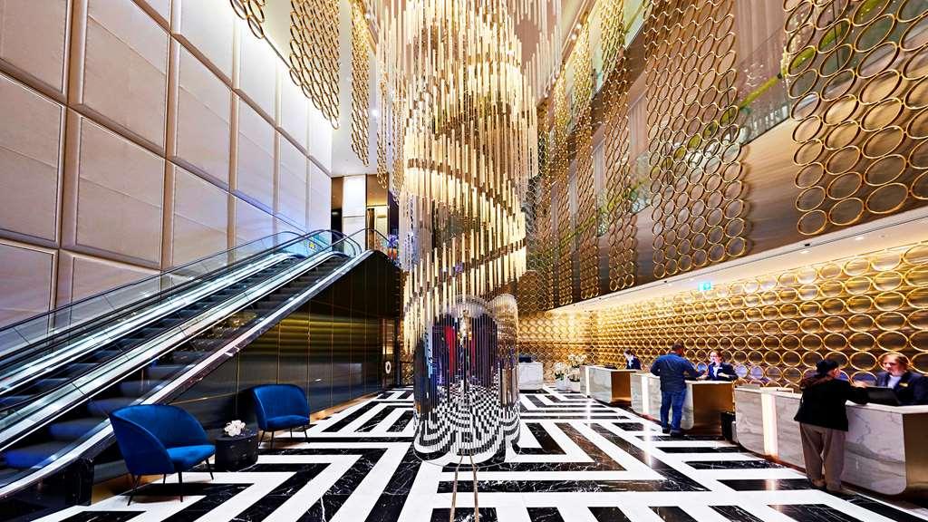 The Star Grand Hotel And Residences Sydney Inreriör bild The lobby of the Ritz-Carlton, Dubai