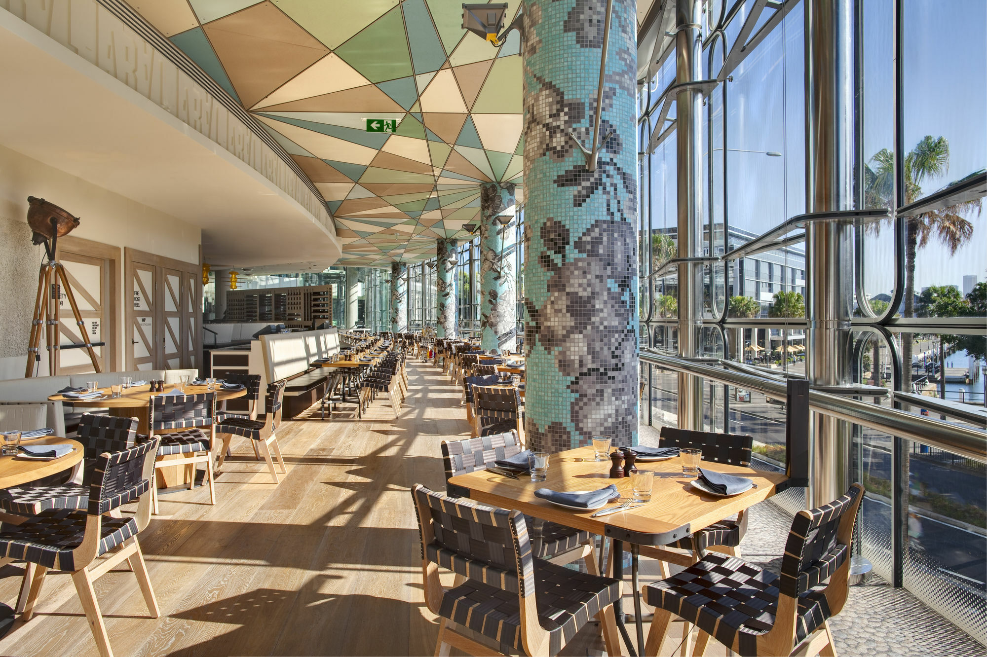 The Star Grand Hotel And Residences Sydney Exteriör bild The interior of the restaurant