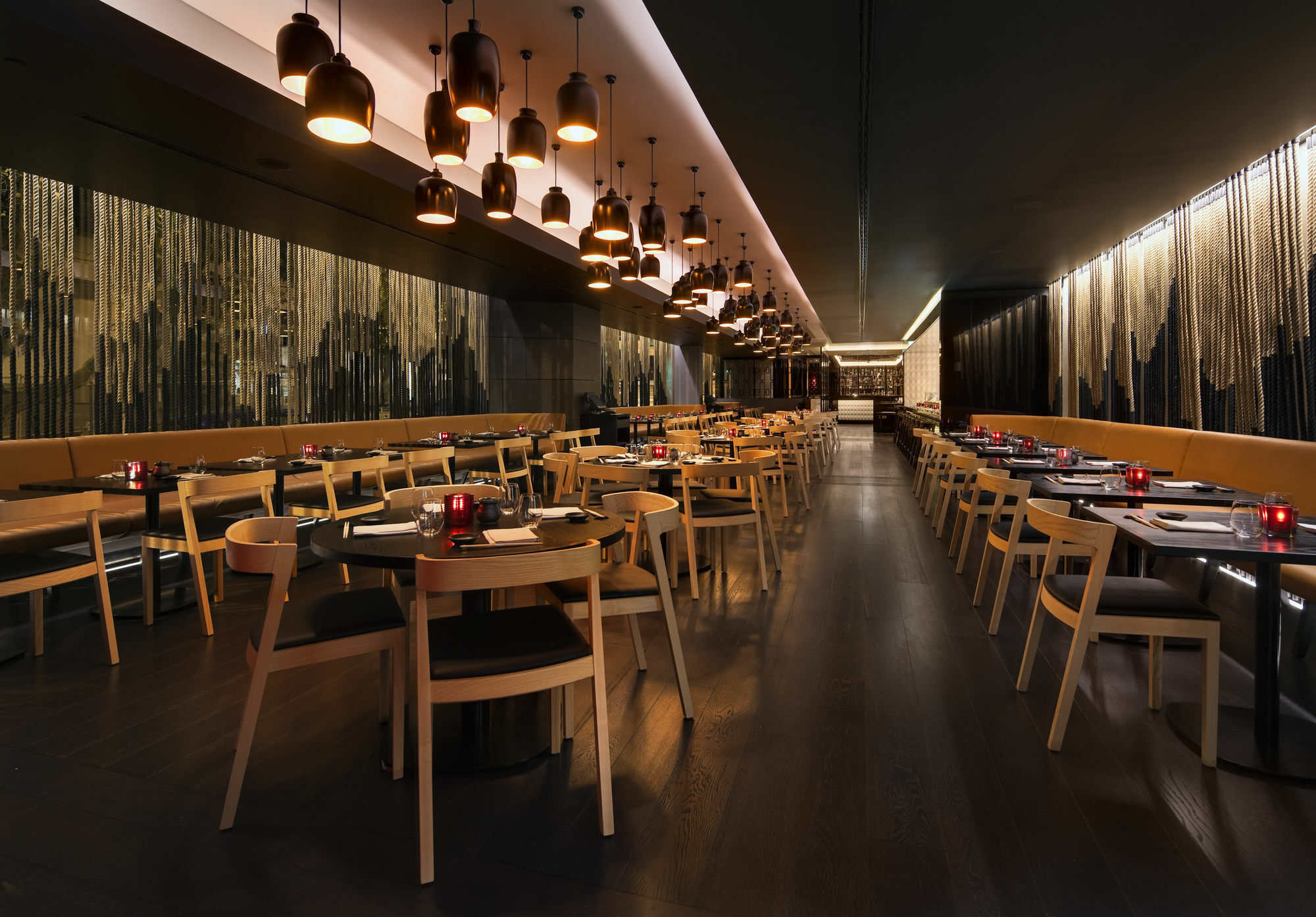 The Star Grand Hotel And Residences Sydney Exteriör bild Interior of a restaurant