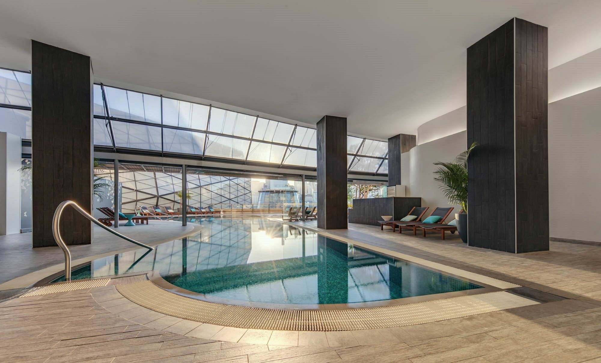 The Star Grand Hotel And Residences Sydney Exteriör bild The pool at the 2018-opened hotel
